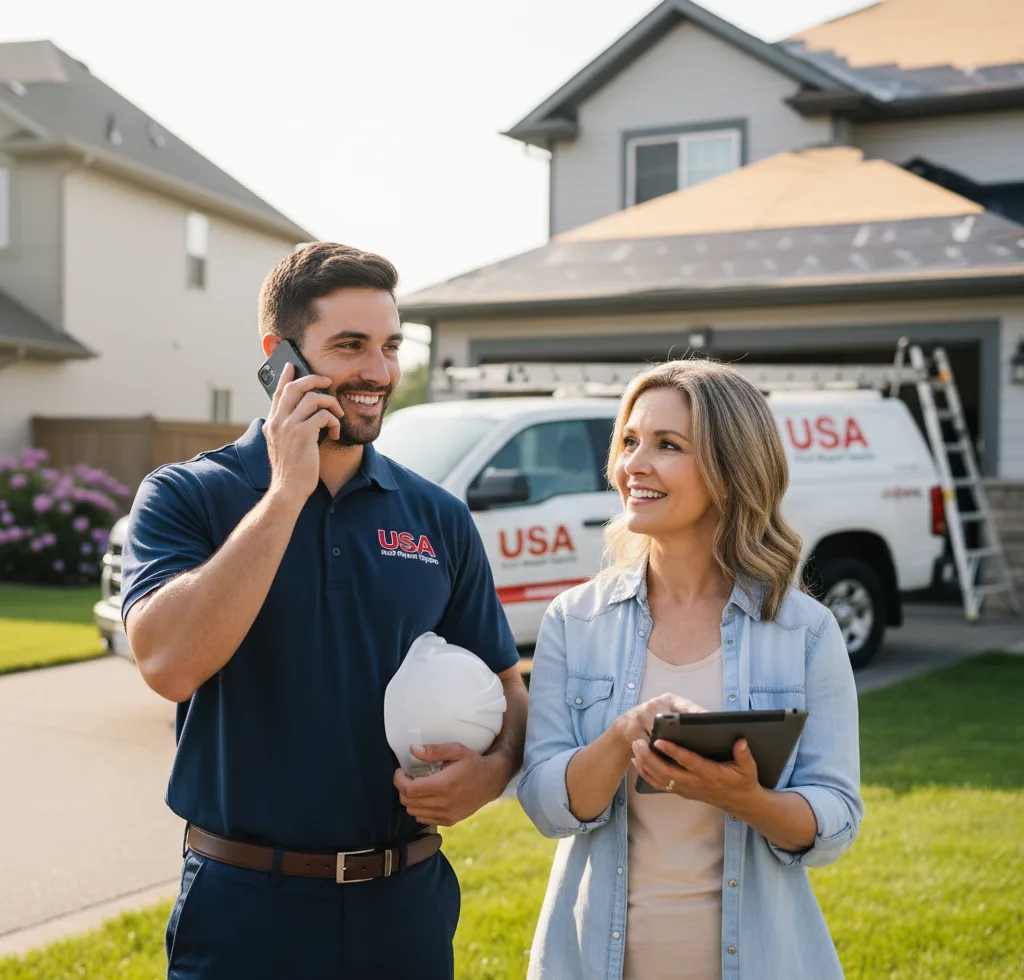 USA Roof Repair Experts customer support in North Bloomfield